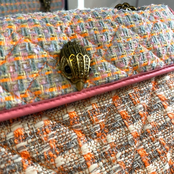 Kurt Geiger London Kensington Tweed Bag - Picture 6 of 8